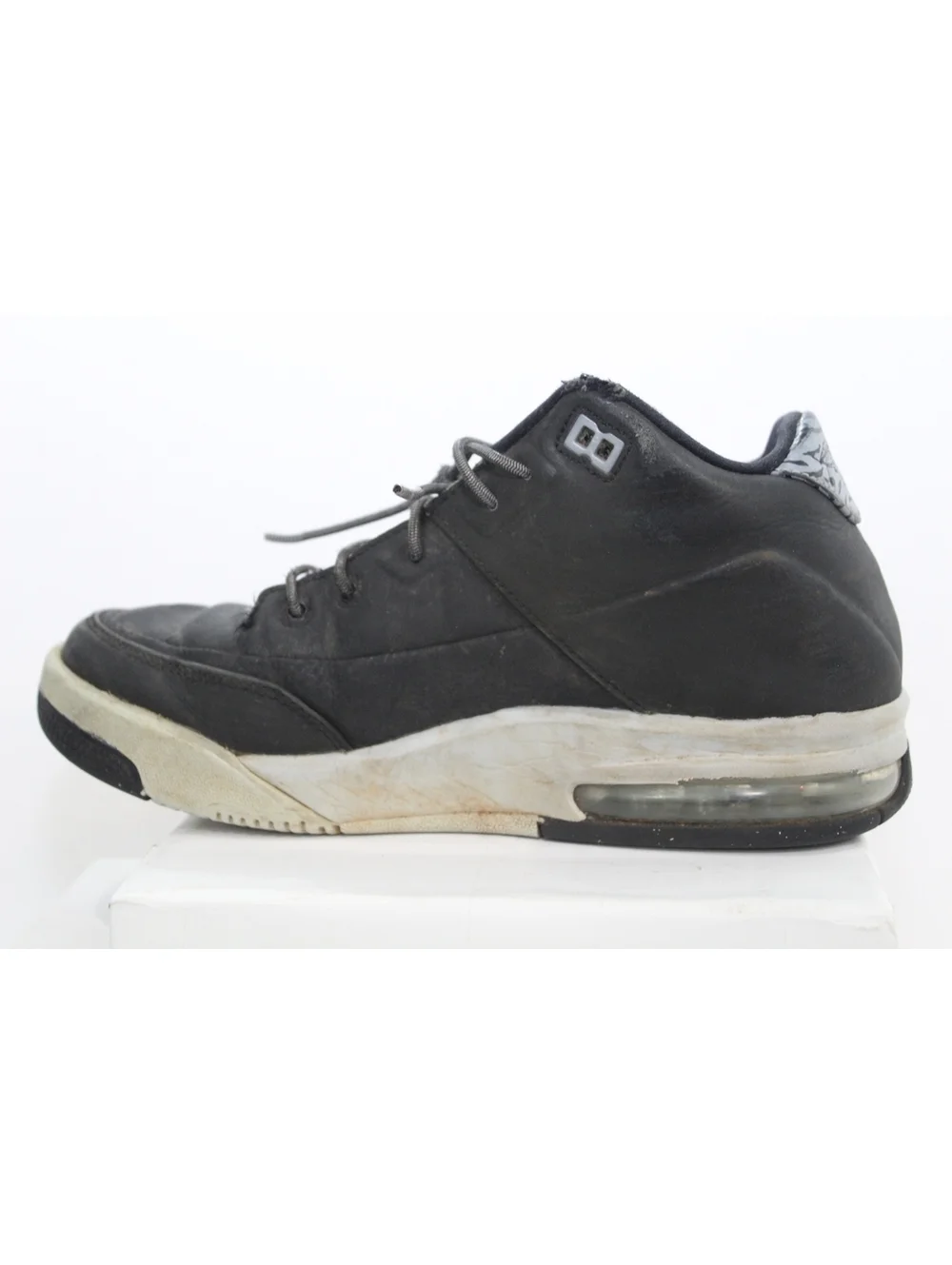 Nike Air Jordan Flight Origin 3 BG Big Kids Shoes Size 5Y Black Gray 820246-020